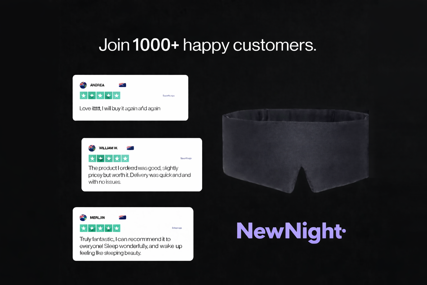 NewNight Silk Sleep Mask